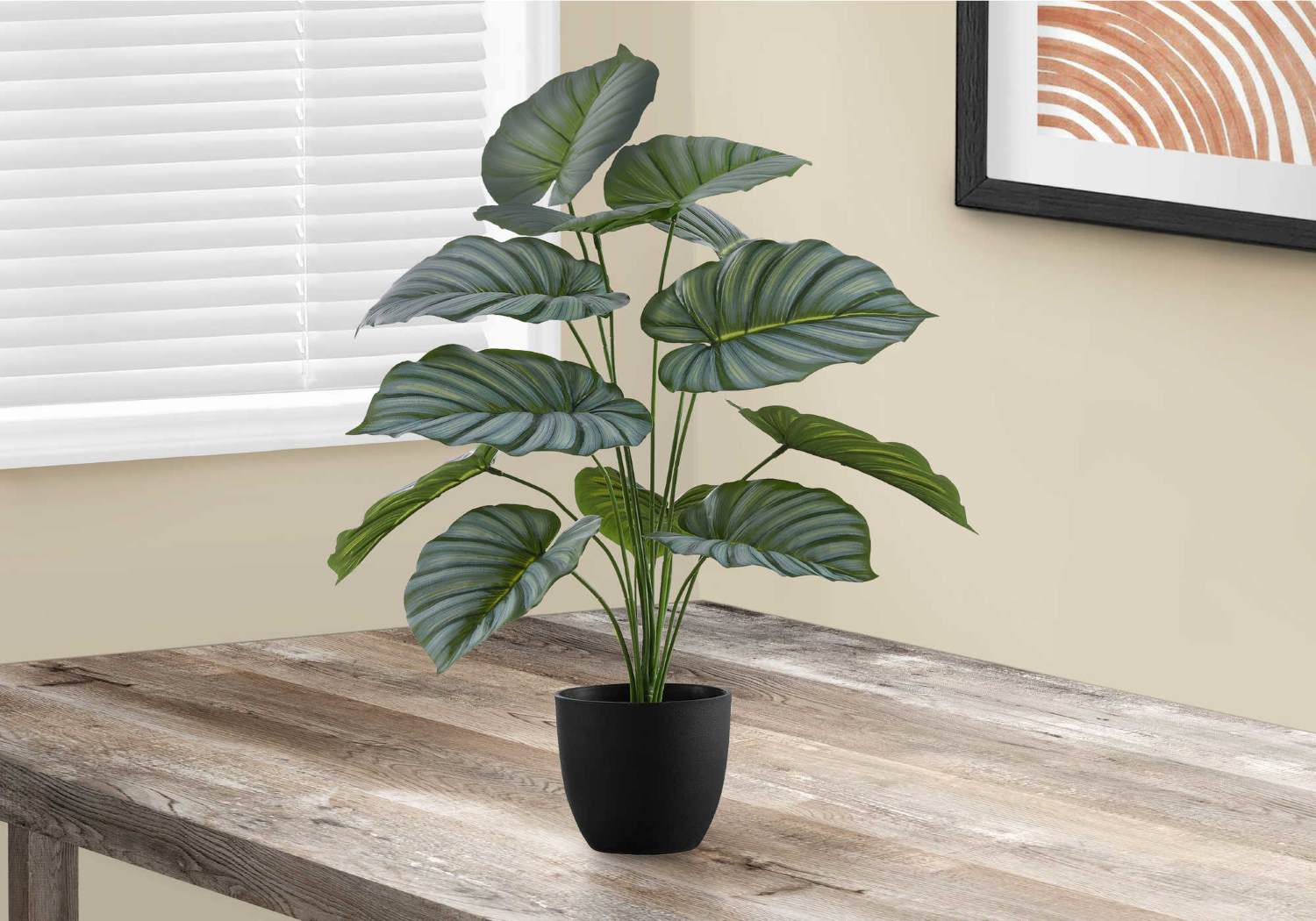 Artificial 24" Indoor Calathea Plant in 5" Pot I 9577