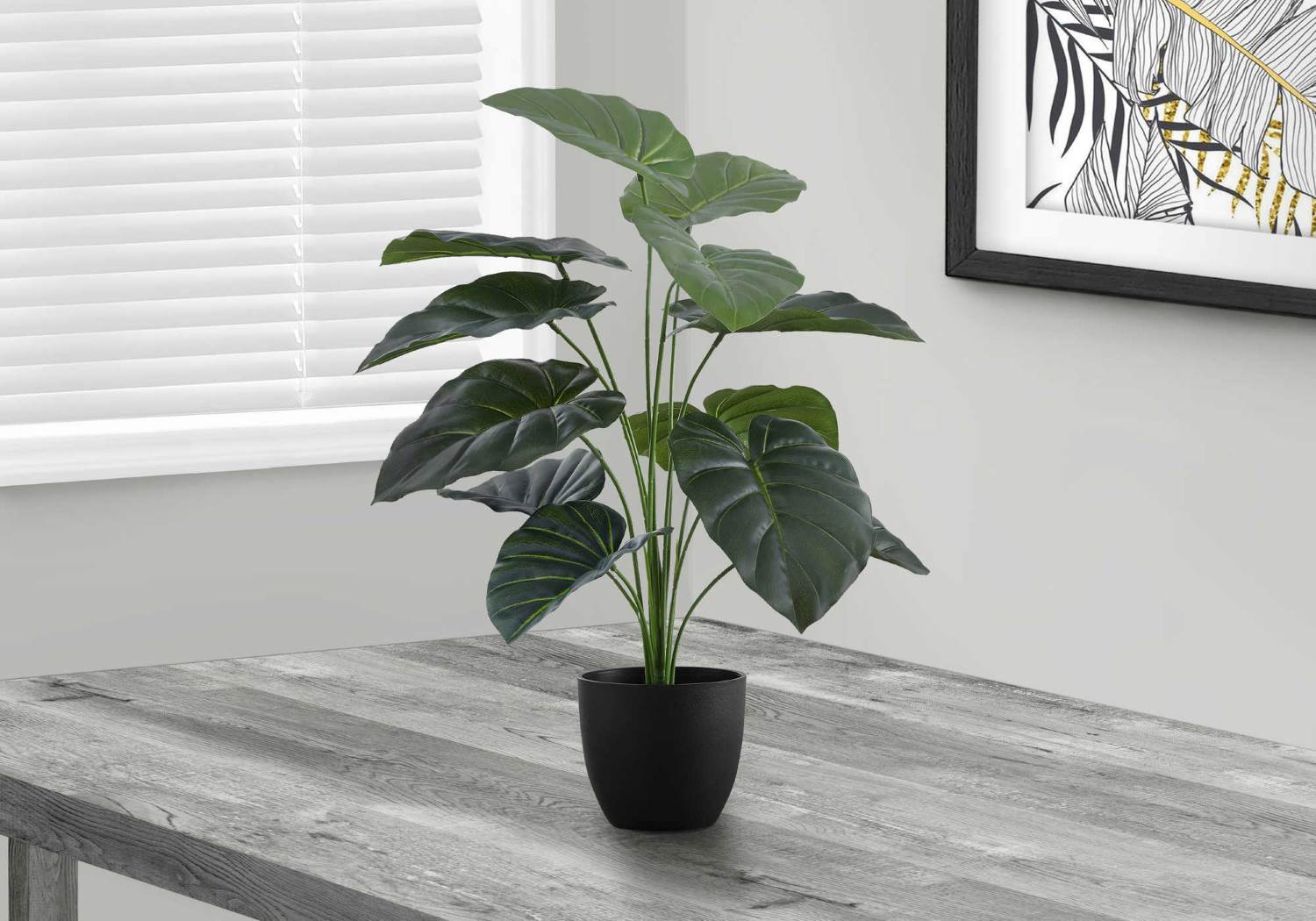 Artificial 24" Indoor Alocasia Plant in 5" Pot I 9578