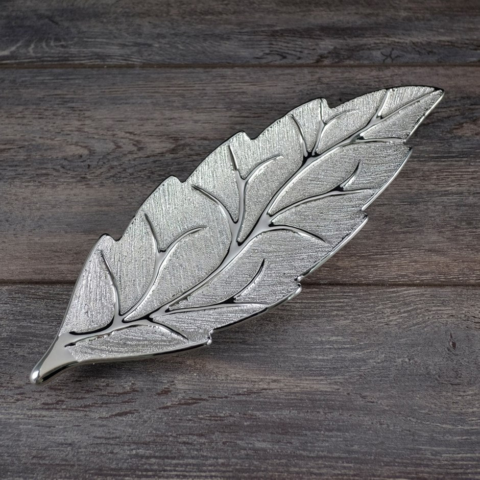 Silver Leaf Plate V50-378