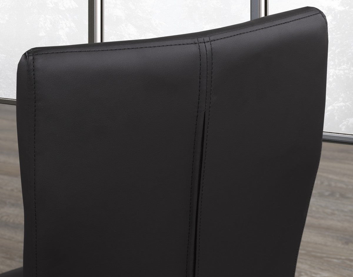 Black Dining Chair C-1175BK GOL (Set of 2)
