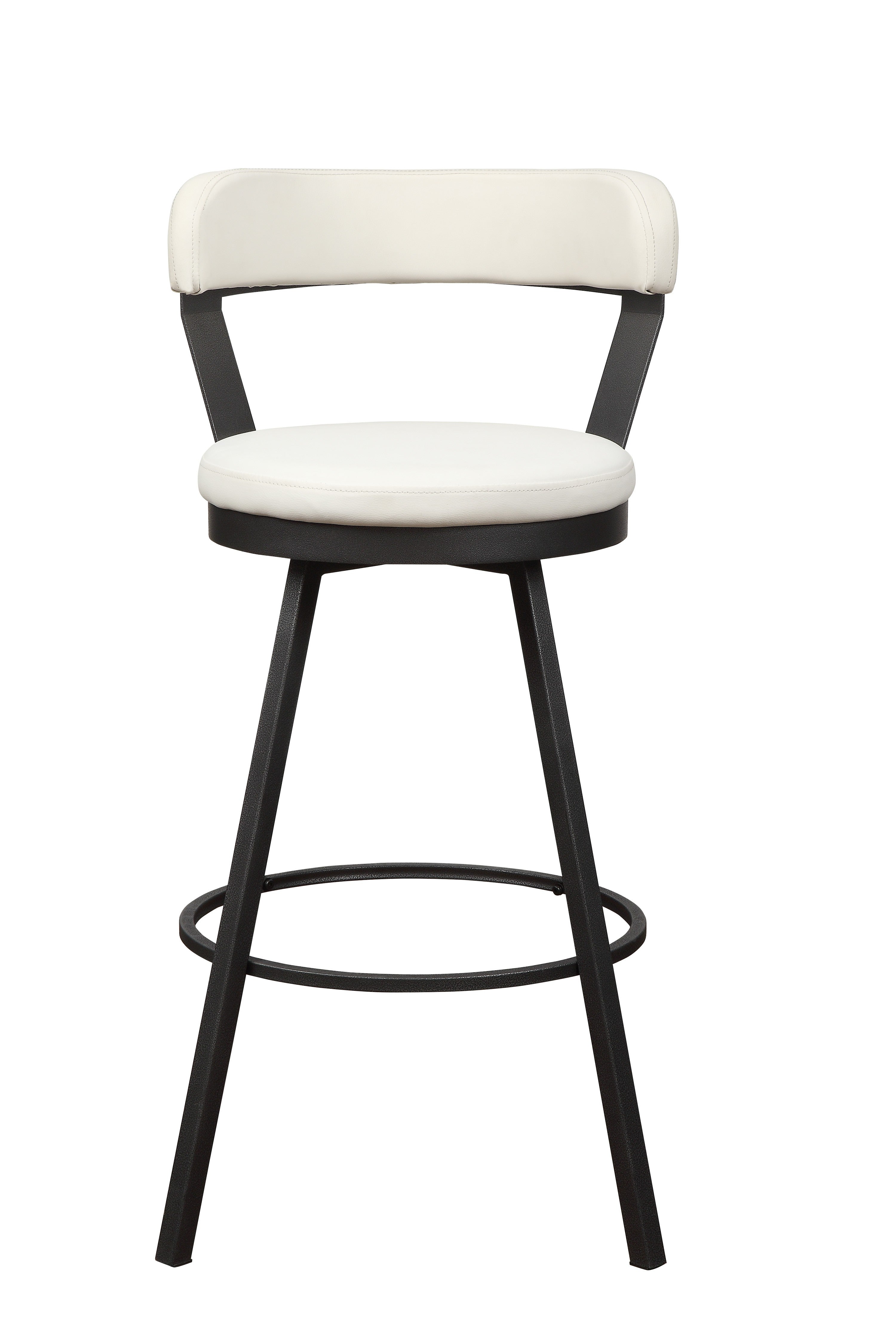 Swivel Pub Chair White 5566-29WT (Set of 2)