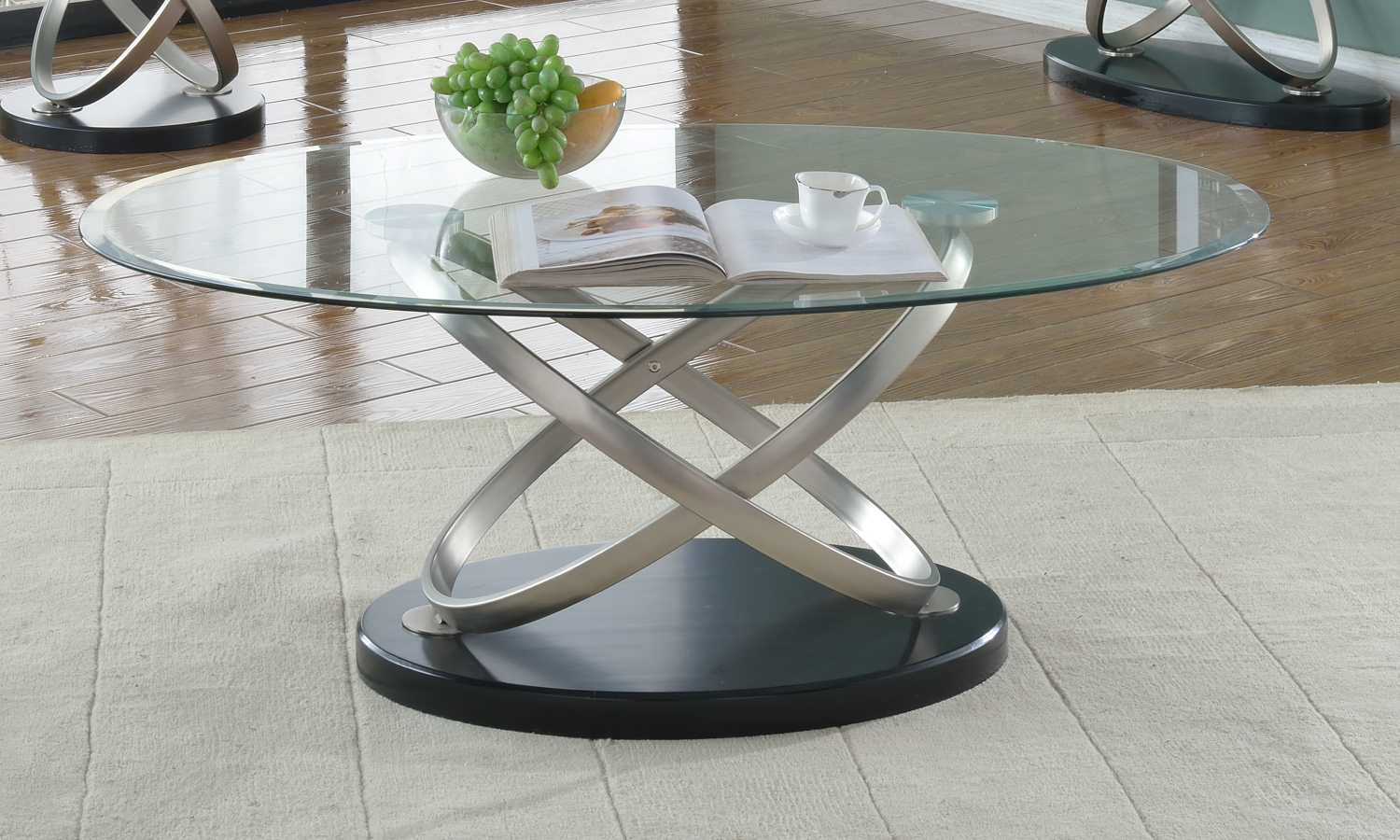 Black/Silver Chantal Coffee Set Collection SIC275
