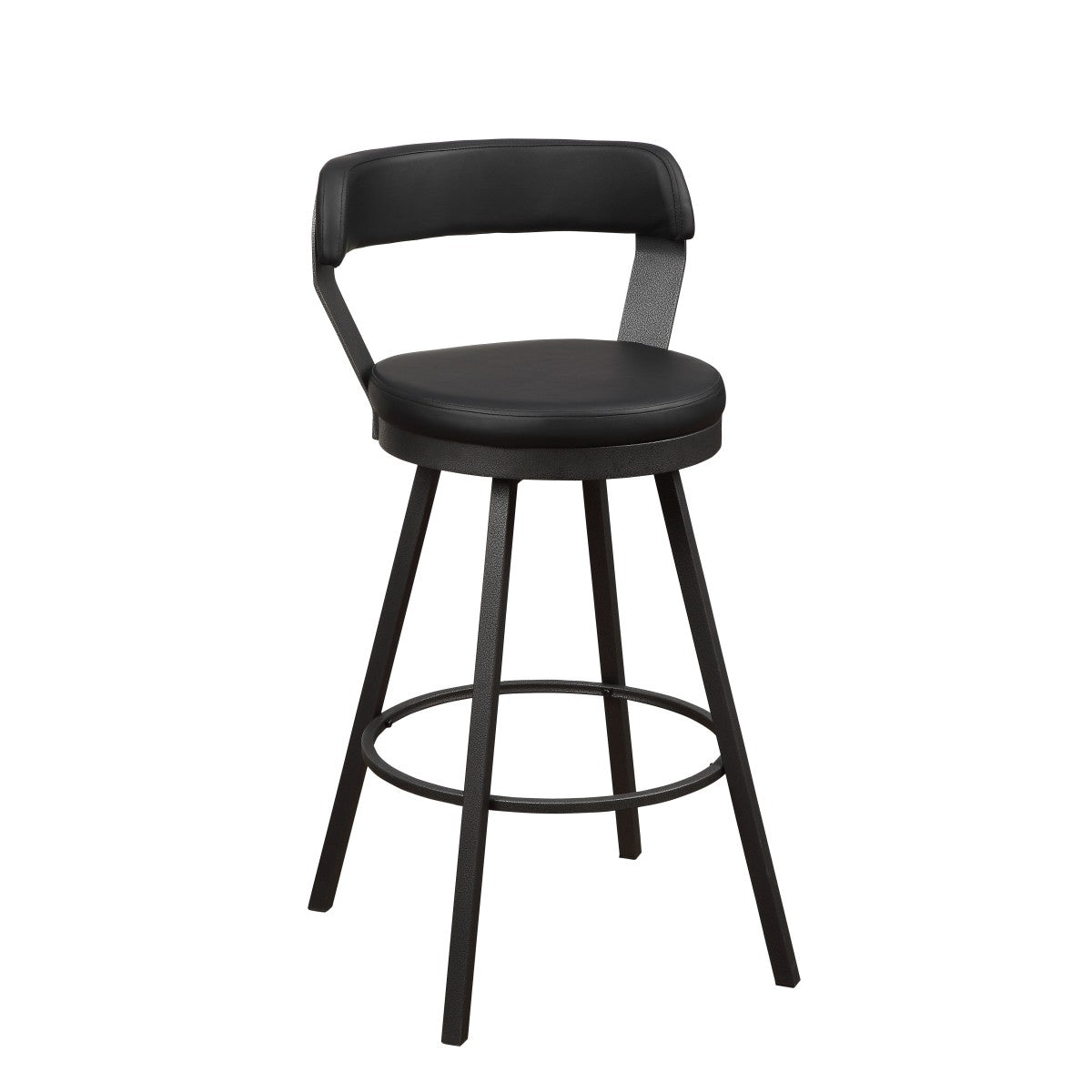 Swivel Pub Chair Brown 5566-29BR (Set of 2)