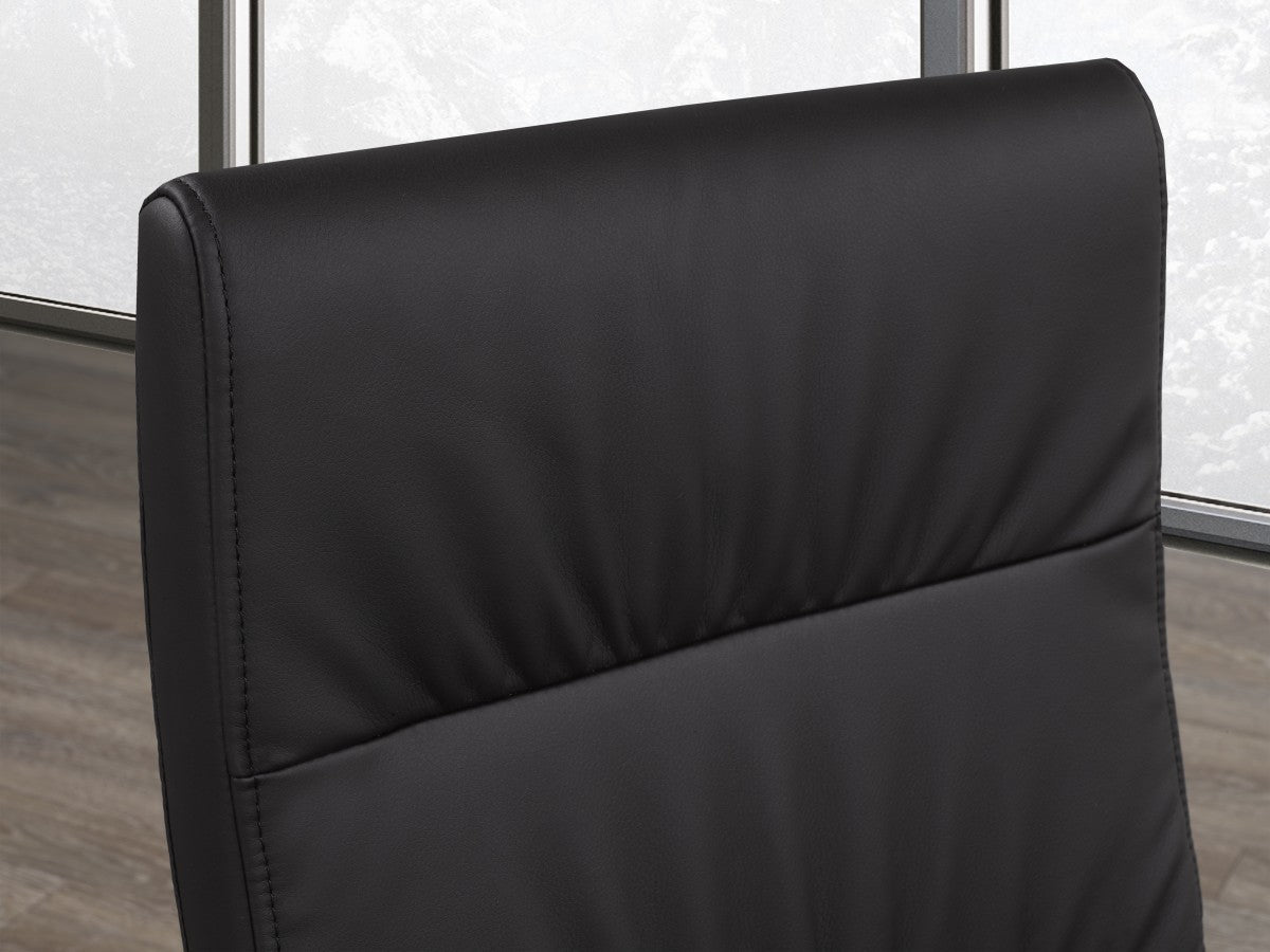 Black Dining Chair C-1175BK GOL (Set of 2)