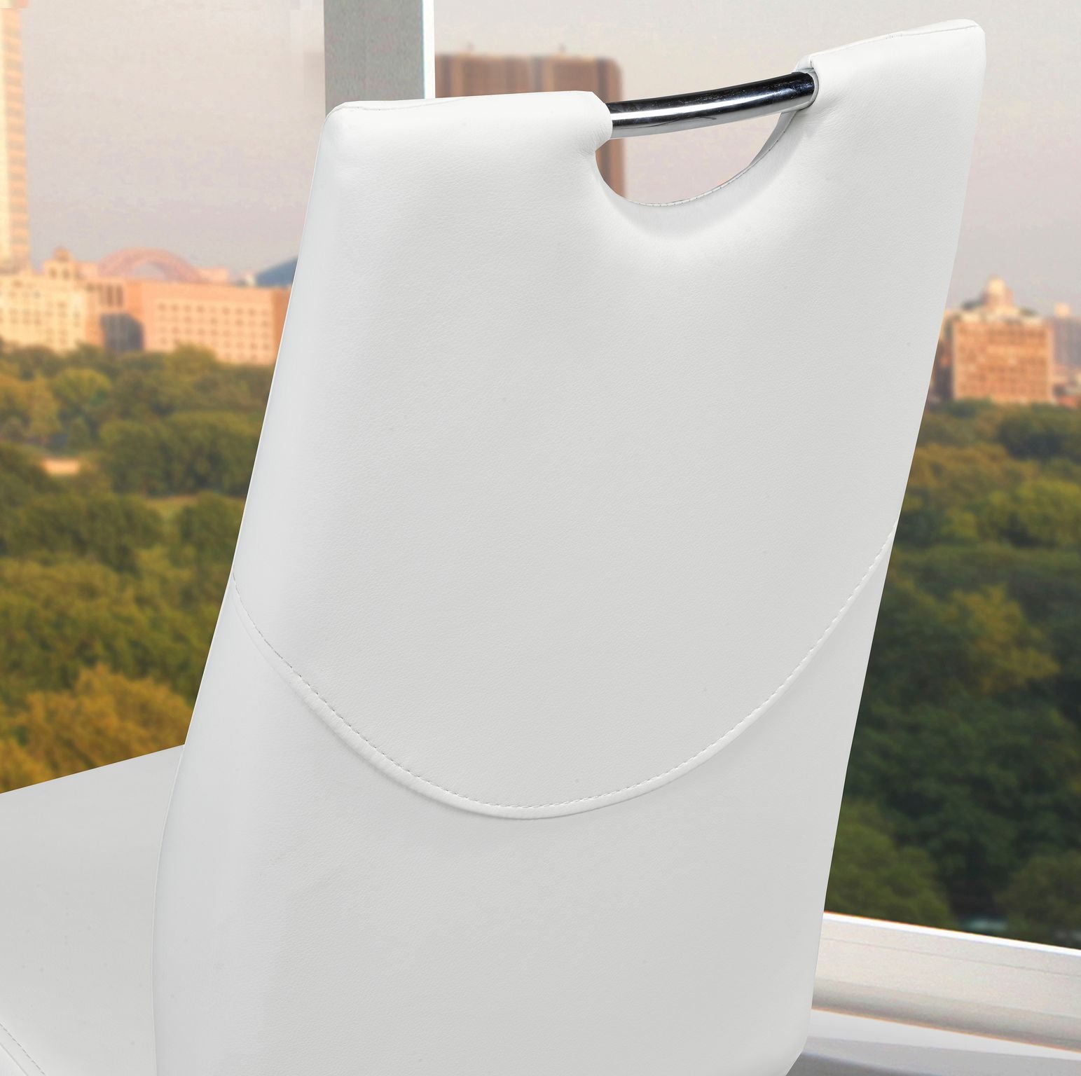 Poppy Dining Chair White 2 PC Set